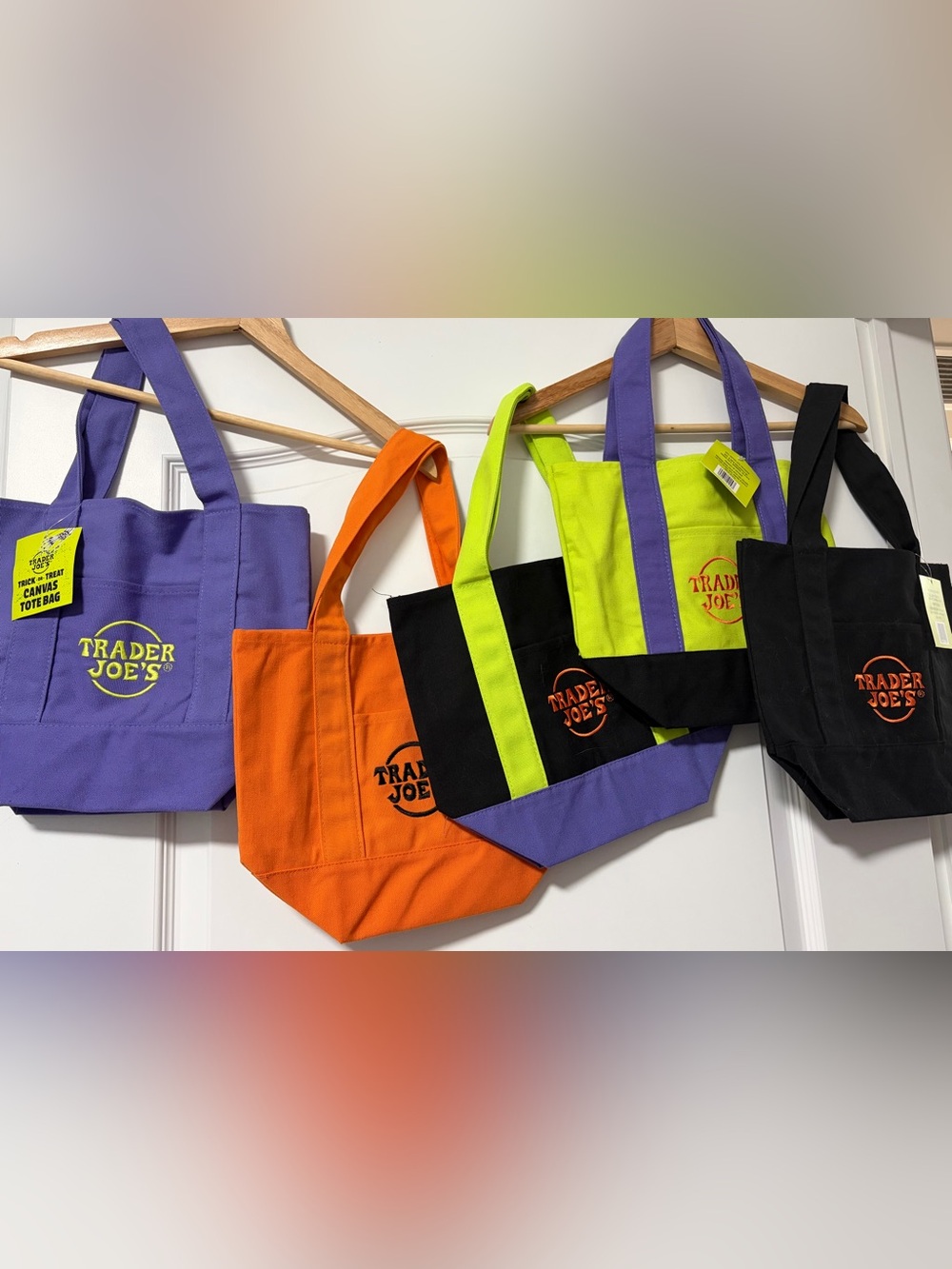 Trader Joe’s Trick-or-Treat Mini Canvas Tote Bags
